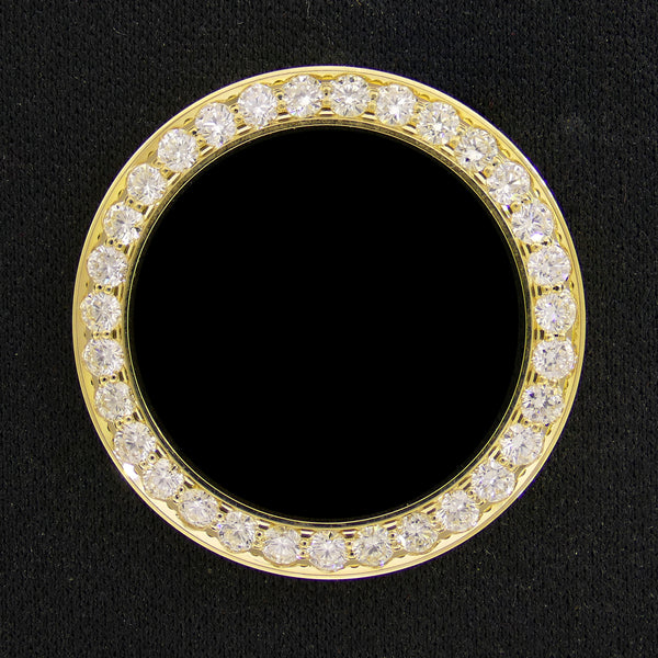 18k Gold 26mm 1.55ct YG
