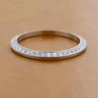 14k Gold 26mm 0.73ct 4prong WG