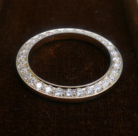 14k Gold 26mm 1.55ct WG