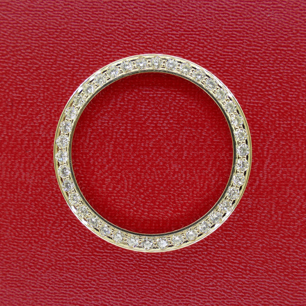 14k Gold 31mm 1.52ct YG
