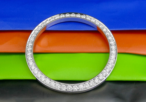 14k Gold 31mm 0.96ct WG