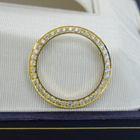 14k 24mm 0.76ct YG