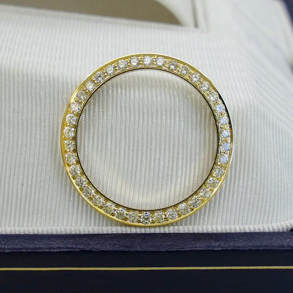 14k 24mm 0.76ct YG