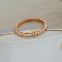 18k Gold 26mm 0.80ct RG