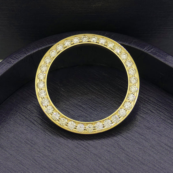 18k Gold 26mm 1.30ct YG