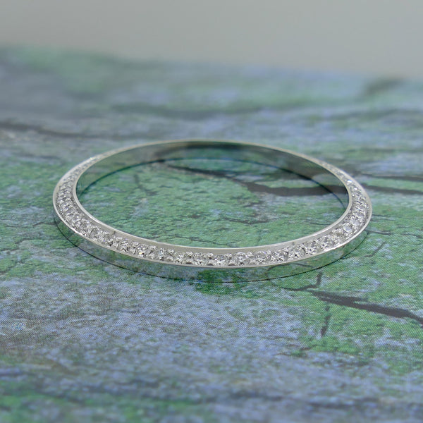 14k Gold 34mm 1.04ct wg