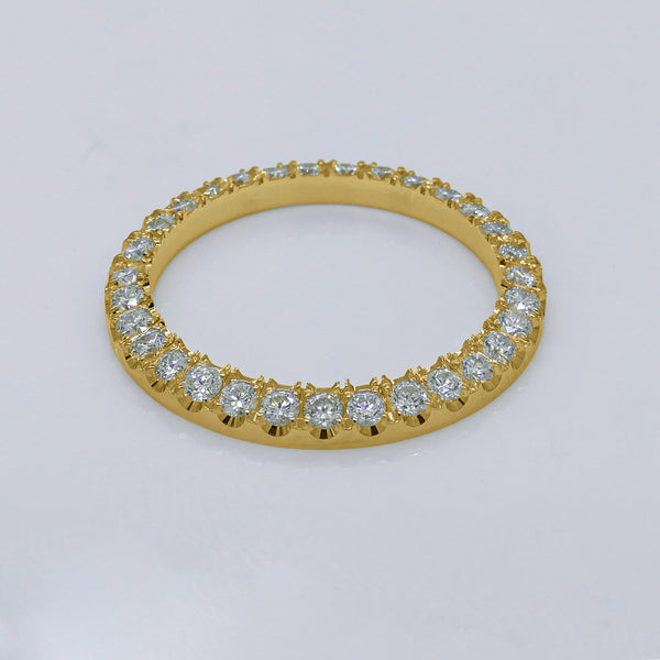 18k Gold 26mm 1.55ct YG