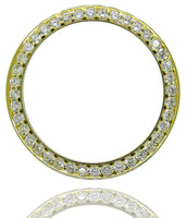 14k Gold 28mm 0.84ct YG