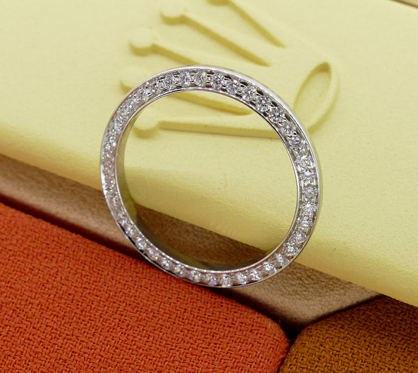 14K GOLD 26mm 0.80ct WG