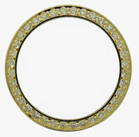 14k Gold 31mm 1.80ct YG