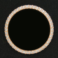 14k Gold 36mm 2.10ct RG