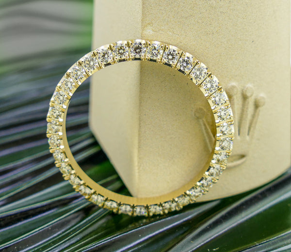 14k 36mm Ushape 3.4ct YG