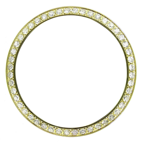 14K GOLD 31mm 4 Prong